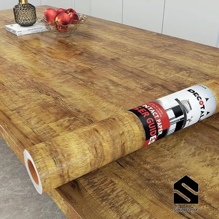صفحه کابینت با رنگ عسلی روشن