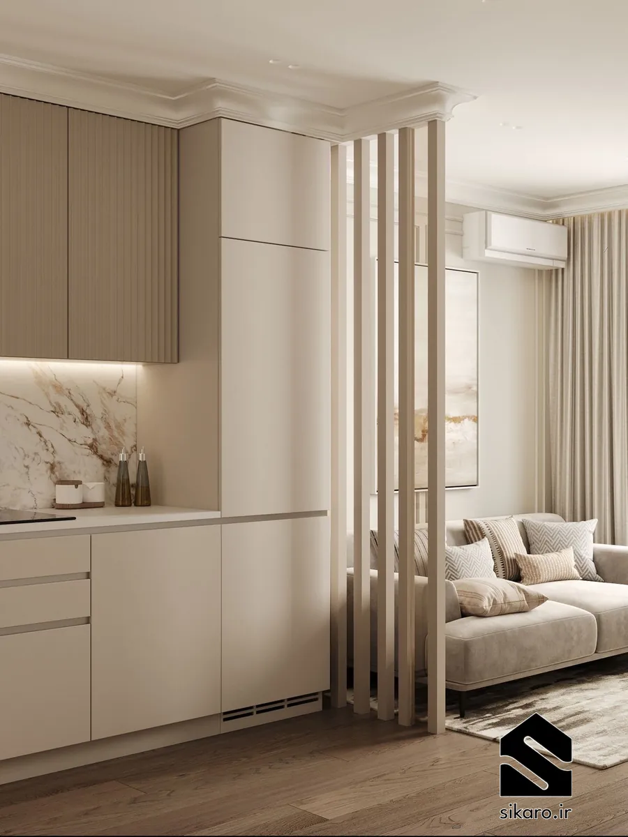 کابینت شیری مناسب خانه اجاره ای